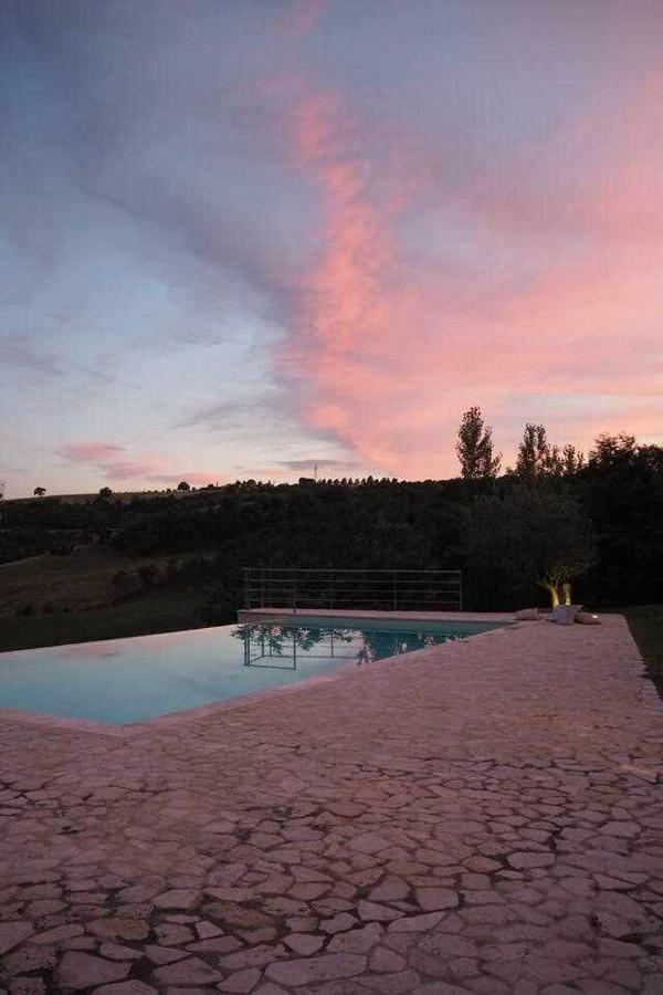 San Venanzo - Casale De Conti Villa Eksteriør bilde